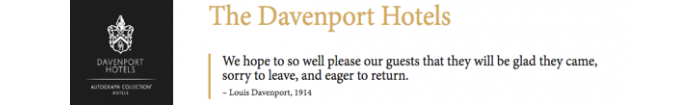 The Historic Davenport Hotel